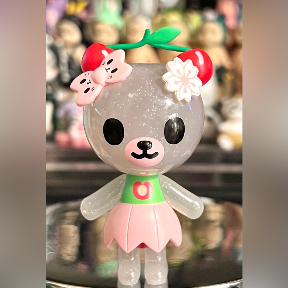 Tokidoki Beary Cherry from Lumi & Her Beary Cute Friends Collectible Art Figure
